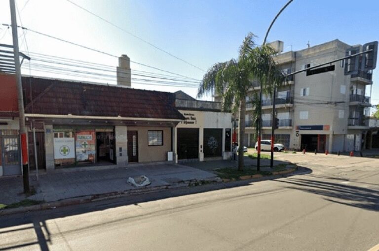 Otra vez Rosario es blanco de una amenaza. Google Street View