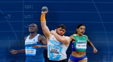 Nazareno Sasia (centro) es la principal imagen de convocatoria de los Challengers WA en Concepción del Uruguay