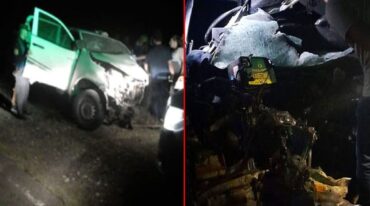 El fatal accidente sobre ruta 11 en la noche del domingo se cobró cuatro vidas.