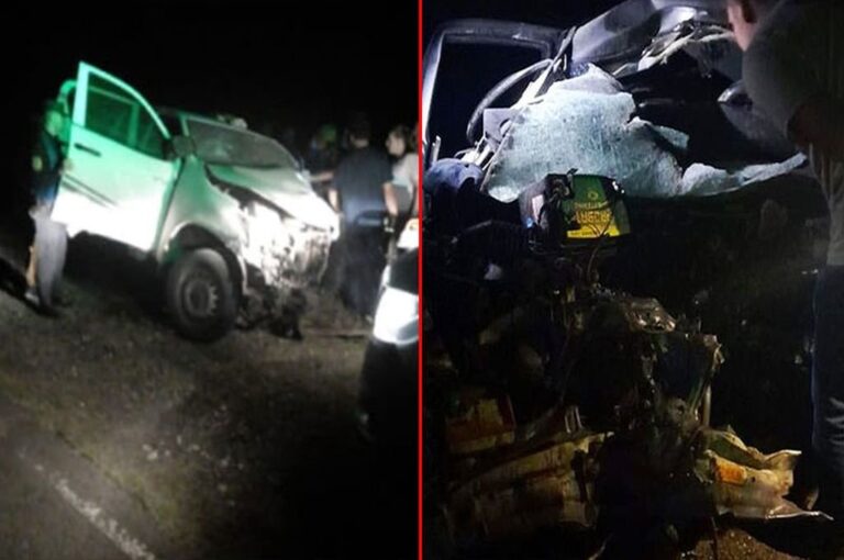 El fatal accidente sobre ruta 11 en la noche del domingo se cobró cuatro vidas.