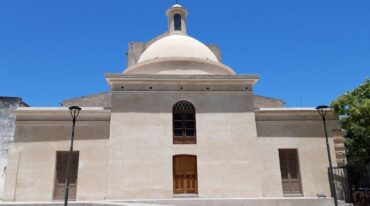 La construcción de la capilla fue iniciada en 1822