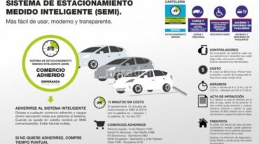 El sistema nueva tuvo una buena recepción en los primeros días. Gentileza: Municipalidad de Esperanza.