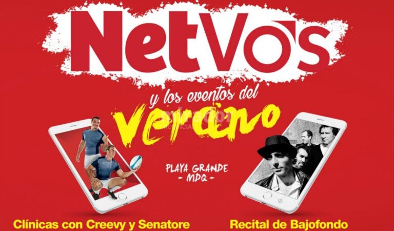 NetVos ofrece dos eventos en Mar del Plata. Gentileza: prensa Nueva Comunicación.