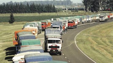 La suba obedece al incremento en el número de camiones con maíz y trigo. Archivo.