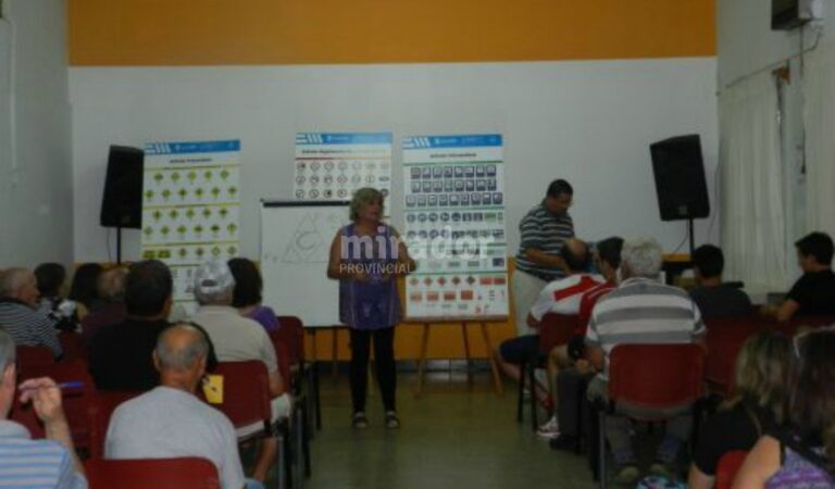 La Municipalidad de Firmat busca contribuir a fortalecer la seguridad vial. Gentileza: Municipalidad de Firmat.