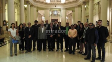 La delegación hindú conoció la BCR y el complejo sojero del Gran Rosario. Gentileza: prensa BCR.