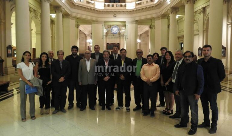 La delegación hindú conoció la BCR y el complejo sojero del Gran Rosario. Gentileza: prensa BCR.
