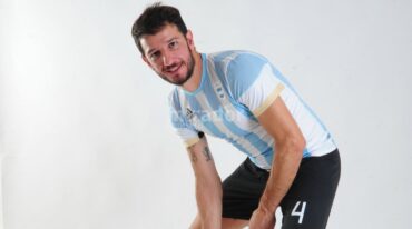 Brunet jugará 35 días en un país con una tradición muy grande en hockey sobre césped. Gentileza: prensa PAR Tokio 2020.