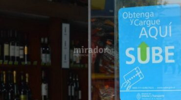 La tarjeta SUBE se puede adquirir en cinco puntos distintos de la ciudad. Gentileza: Municipalidad de Venado Tuerto.