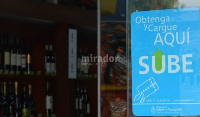 La tarjeta SUBE se puede adquirir en cinco puntos distintos de la ciudad. Gentileza: Municipalidad de Venado Tuerto.