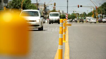 Las obras en la avenida se hicieron en horario nocturno para reducir los problemas de tránsito. Gentileza: Municipalidad de Santa Fe.