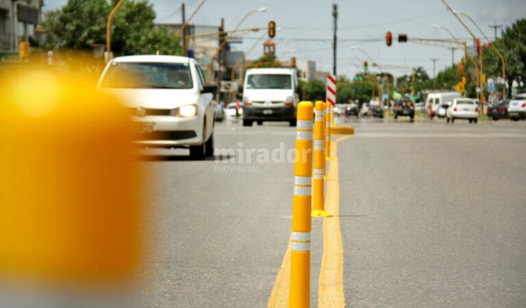 Las obras en la avenida se hicieron en horario nocturno para reducir los problemas de tránsito. Gentileza: Municipalidad de Santa Fe.
