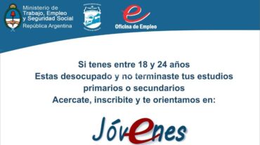 Se pueden inscribir jóvenes de entre 18 y 24 años
