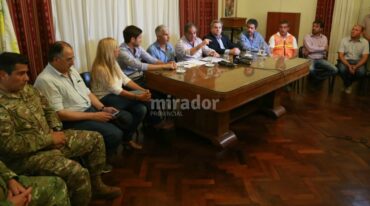 Pablo Farías y Julio Martínez recorrieron diferentes localidades del sur provincial. Gentileza: Gobierno de Santa Fe.