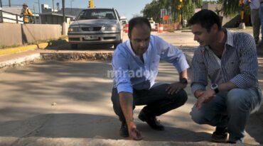 La obra es parte del plan del Metrofé. Gentileza: Municipalidad de Santa Fe.