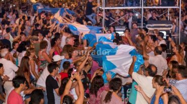 Los actos se centraron en la plaza 9 de Julio. Gentileza: Gobierno de Santa Fe.