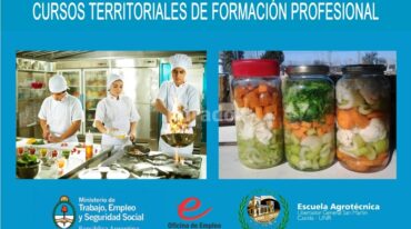 Los dos cursos son gratuitos y comenzarán en marzo. Gentileza: Municipalidad de Casilda.