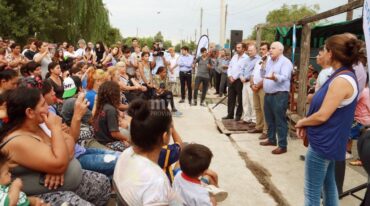El plan integral de acceso justo al hábitat en barrio Cullen consiste en urbanizar el sector de 12 manzanas de extensión. Gentileza: Gobierno de Santa Fe.