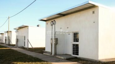 Las viviendas se ubican en un predio ubicado en la zona oeste de Rosario. Gentileza: Daniel Aristizabal.