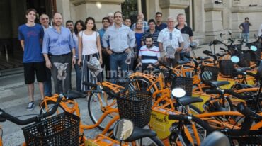 90 bicicletas nuevas se agregaron al sistema Subite a la Bici. Gentileza: Municipalidad de Santa Fe.