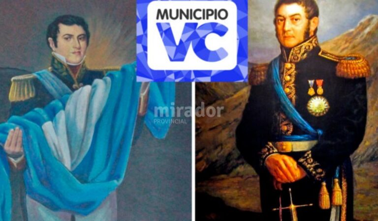 En Villa se recordará a los dos grandes próceres de la historia argentina. Gentileza: Municipio de Villa Constitución.