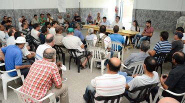 El Estado municipal se comprometió a ayudar a los empleados que sufren de una situación difícil desde hace meses. Gentileza: Municipalidad de Reconquista.
