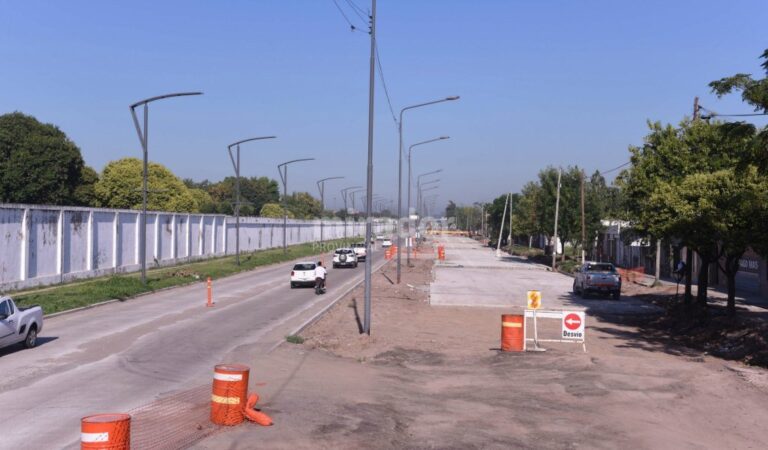 La avenida 27 de Febrero en el distrito Oeste será mejorada grandemente. Gentileza: Municipalidad de Rosario.