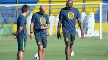 Montero y su cuerpo técnico aprovecharán al máximo estos días para una puesta a punto del once definitivo. Resta esperar que la pelota empieza a rodar de una vez por todas. Archivo.