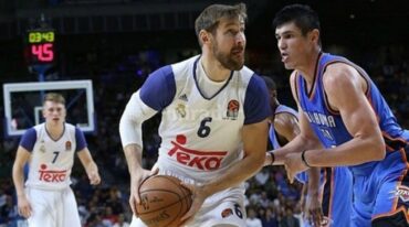 Vigente. Andrés Nocioni y su exitosa actualidad en el Real Madrid. Con 37 años