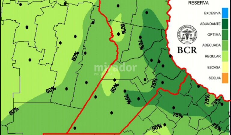La cosecha de soja recién comienza y quedan muchísimas hectáreas por trillar. Gentileza: prensa BCR.