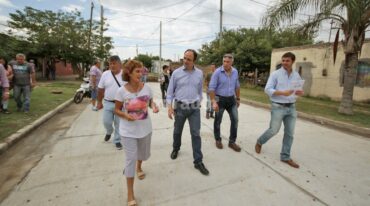 En San Lorenzo. 'Trabajamos por una ciudad inclusiva y la concreción de estos proyectos es fundamental para alcanzar este objetivo'