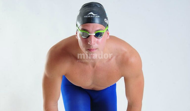 Santiago Grassi se prepara para el Campeonato Mundial en Budapest (Hungría) en julio. Gentileza: prensa Objetivo Tokio 2020.