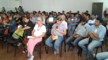 El encuentro acercó a dirigentes de distintas zonas de la provincia. Gentileza: Fundapaz.