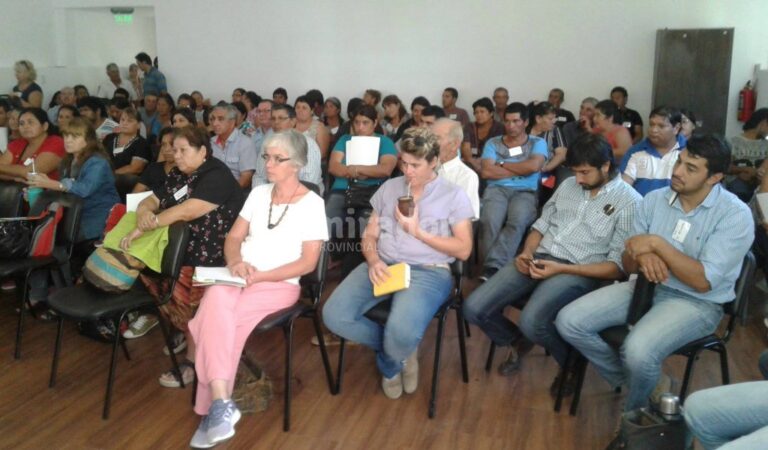 El encuentro acercó a dirigentes de distintas zonas de la provincia. Gentileza: Fundapaz.