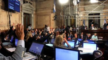 La votación fue por el sí. Legisladores nacionales convirtieron en ley. DyN.
