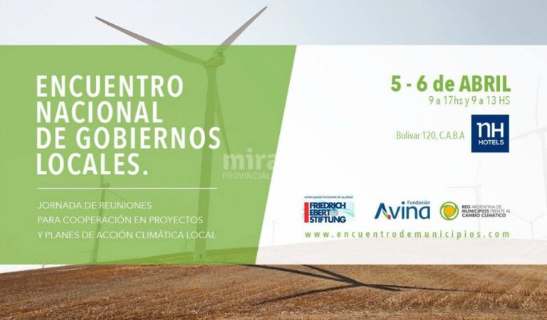 La Red Argentina de Municipios frente al Cambio Climático (RAMCC) reúne a más de 120 ciudades de todo el país. www.encuentrodemunicipios.com