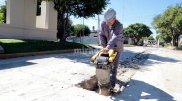 Los trabajos redundarán en mejores condiciones de vida de habitantes de la región norte de San Lorenzo. Gentileza: Municipalidad de San Lorenzo.