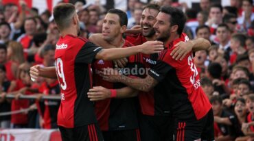 Newell's quiere seguir con los festejos en Sarandí. Gentileza: prensa Newell's.