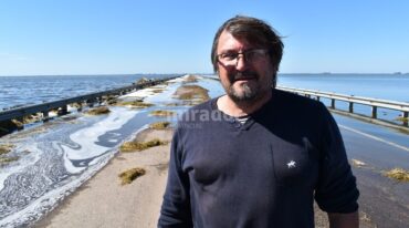 Walter Ramanzín. El reclamo y la preocupación desde Aarón Castellanos por el avance de La Picasa. Gentileza Transmedia Venado Tuerto