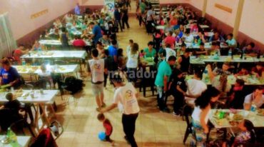 La fiesta de apertura se realizó en el Club 20 Amigos. Gentileza: Sinergia Ciudadana.