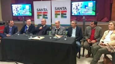 La obra será un complejo pequeño para distintas disciplinas atléticas. Gentileza: prensa Gobierno de Santa Fe.