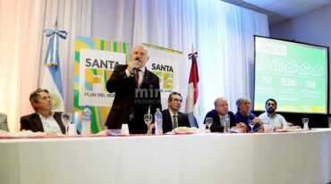 El Plan del Norte es un consistente programa del gobierno provincial que beneficia a los tres departamentos del extremo norte de la provincia. Archivo.