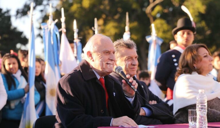 "El legado de Belgrano de mayor actualidad tiene que ver con la ética y la trasparencia que caracterizó su vida pública". Gentileza: prensa Gobierno de Santa Fe.