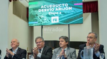 La Provincia recibió la aprobación del crédito solicitado al Fondo de Abu Dabi para el Desarrollo (ADFD). Gentileza: prensa Gobierno de Santa Fe.