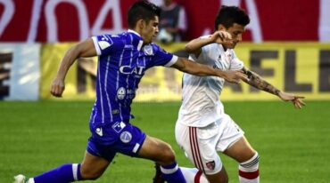 Newell's perdió en la última fecha ante el conjunto albiazul. Gentileza: diario Los Andes/TyC Sports.