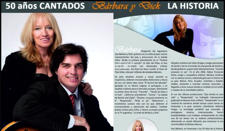 Bárbara se presenta junto a su hijo Julián el sábado por la noche. Gentileza: prensa Municipalidad de Casilda.