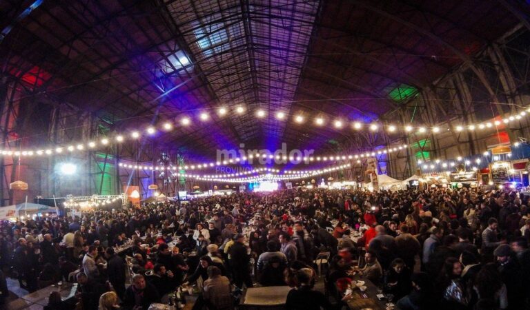Más de 50 stands de comidas y cervezas industriales y artesanales se desplegarán en toda la Estación Belgrano