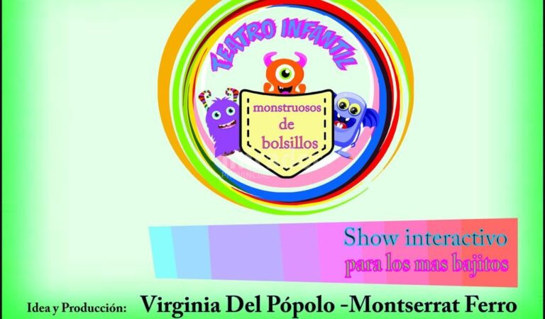 "Monstruosos de bolsillos" se exhibirá el martes 18 a las 16.  Gentileza: prensa Municipalidad de Casilda.