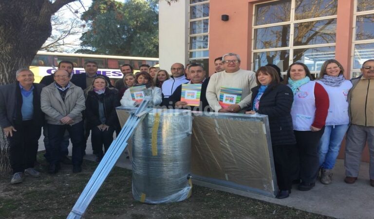 La iniciativa forma del programa provincial de reconversión a energías renovables. Gentileza: prensa Gobierno de Santa Fe.