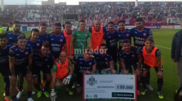 Los rojiblancos ganaron con comodidad ante el conjunto del norte provincial. Gentileza: prensa Copa Santa Fe.